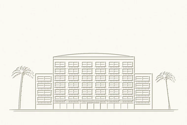 Dibujo del DoubleTree by Hilton Mazatlán