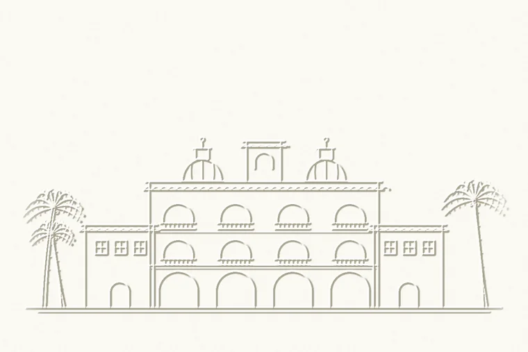 Dibujo del hotel Pueblo Bonito Mazatlán